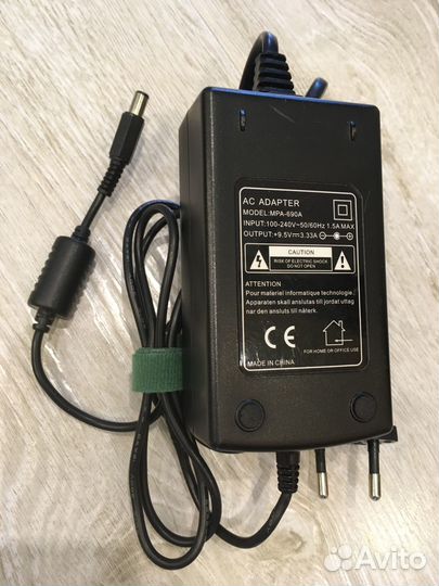 Блок питания MPA-690A 9,5V 3,33A