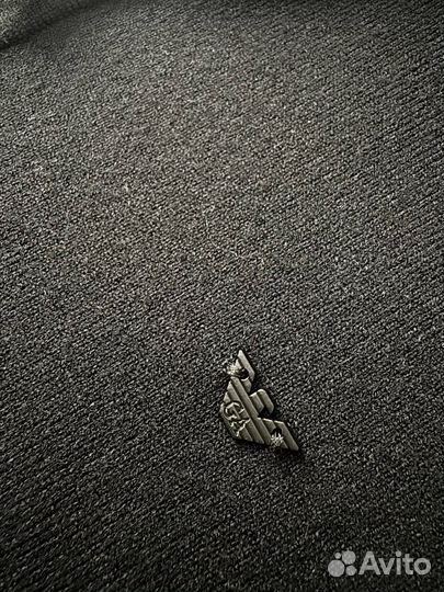 Свитер полузамок Emporio Armani темный мужской