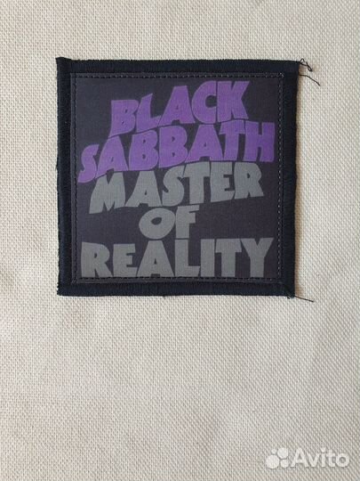 Black Sabbath нашивка patch heavy metal