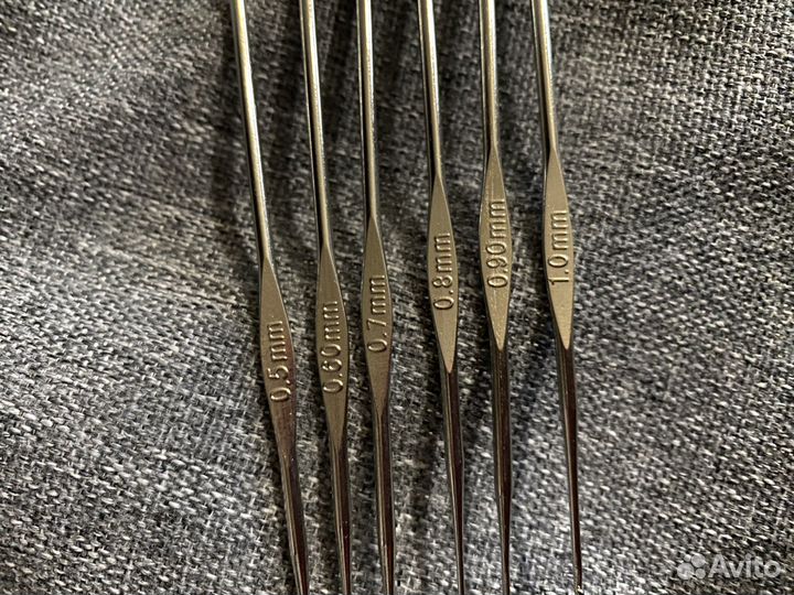 Крючки для вязания набор