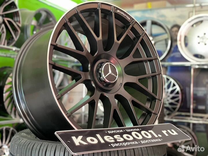 Новые разноширокие диски Mercedes -1268 R18 5/112