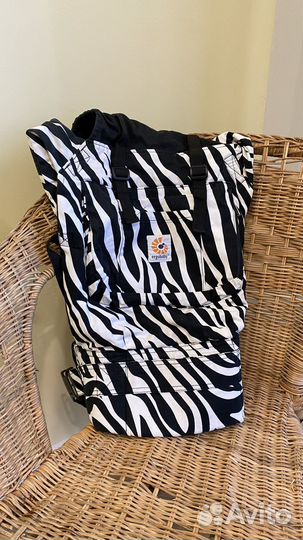 Эргорюкзак ergobaby зебра