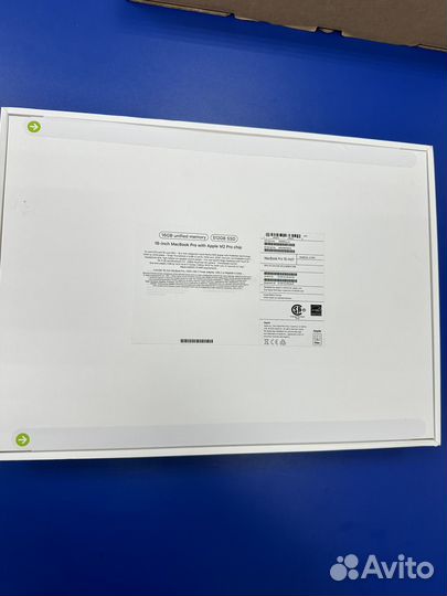 Ноутбук Apple MacBook Pro A2780,16/512gb