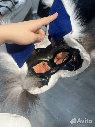 Маска кошки для квадробики