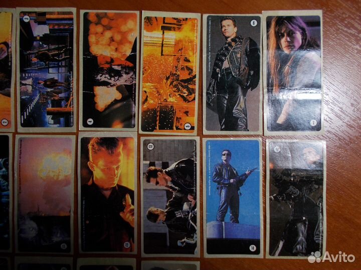 Наклейки Терминатор 2 в ассортименте