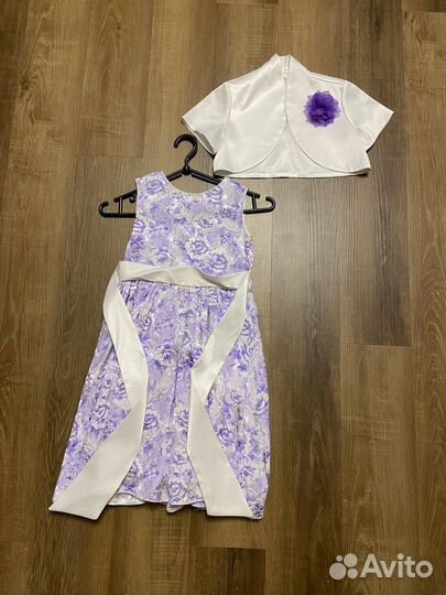 Детское платье с балеро