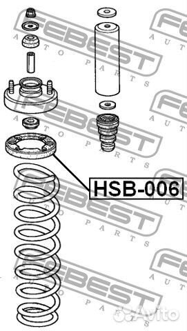 Проставка пружины верхняя