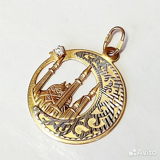 Золотая подвеска