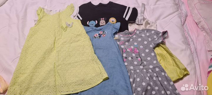 Вещи пакетом для девочки р-р 98-104-110