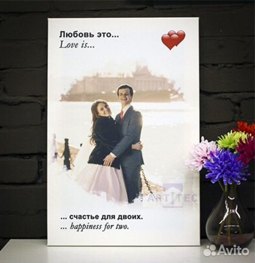 Печать на холсте по фото