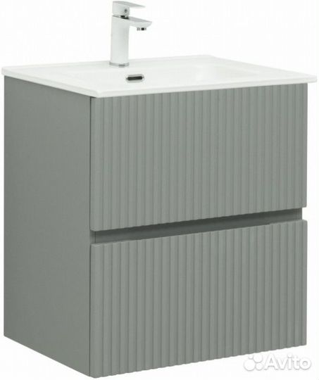 Мебель для ванной Aquanet Джейн 60 Flat мисти грин