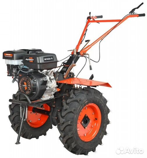 Мотоблок бензиновый patriot Nevada 15+плуг