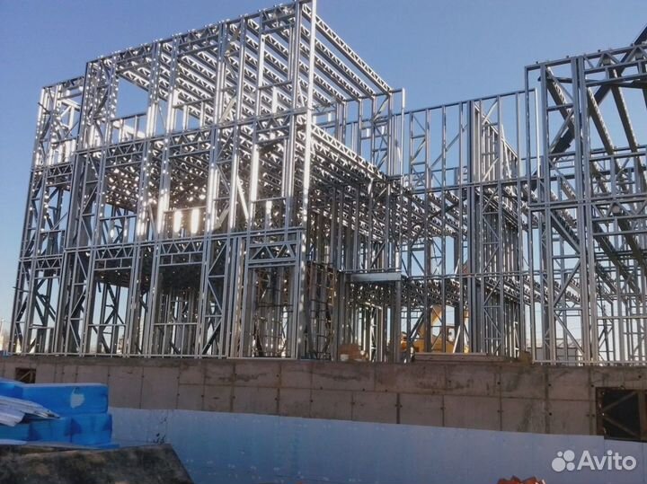 Металлические каркасы зданий и сооружений