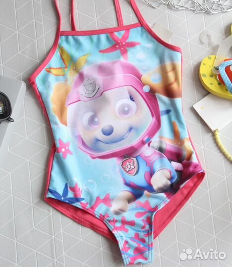 Км Новые слитные купальники на девочку
