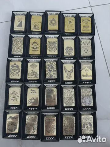 Бензиновые зажигалки Zippo Мальборо