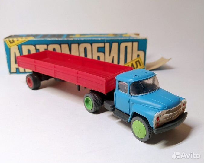 Игрушка зил-130В1 с полуприцепом одаз-885 СССР