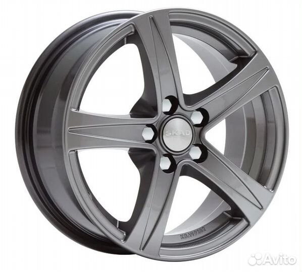 R15 5x112 6,5J ET43 D57,1 Скад Sakura Графит