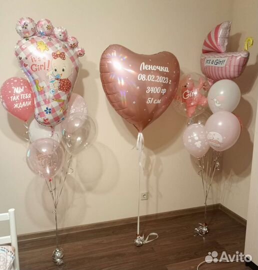 Воздушные шары с гелием