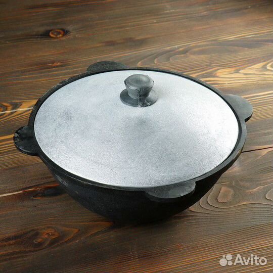 Чугунный Узбекский казан 12 литров