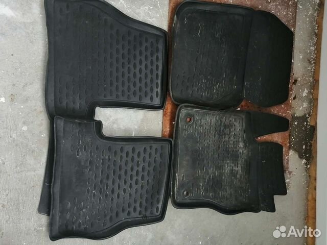 Автомобильные коврики резиновые focus 3