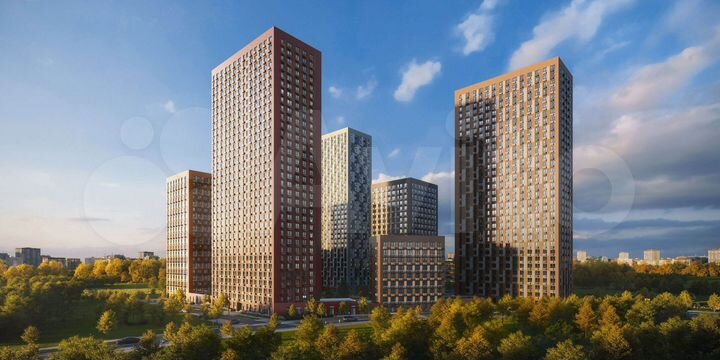 Квартира-студия, 27,3 м², 27/33 эт.