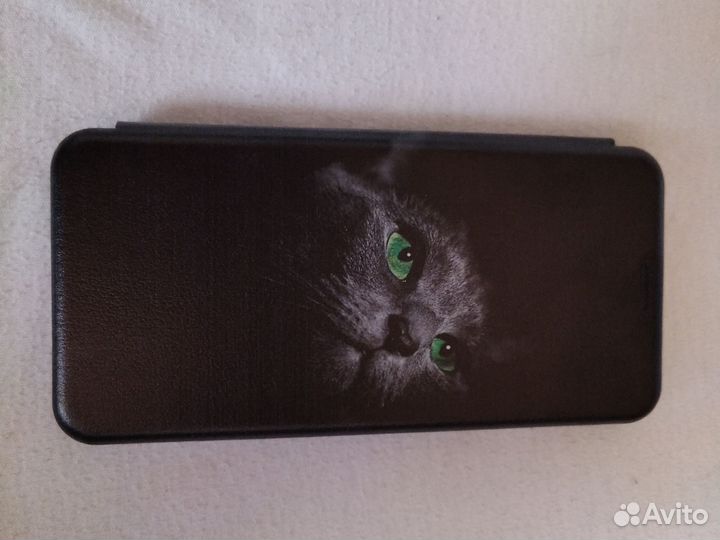 Чехол книжка с принтом для Honor 20