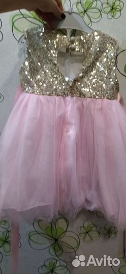 Платье для девочки 74 80