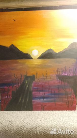 Продам картину холст, масло 40*50