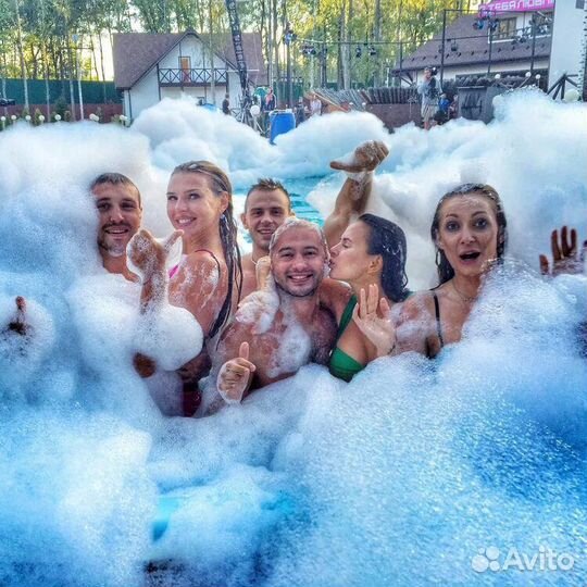 Пенная вечеринка (цветная или белая) / Аниматоры