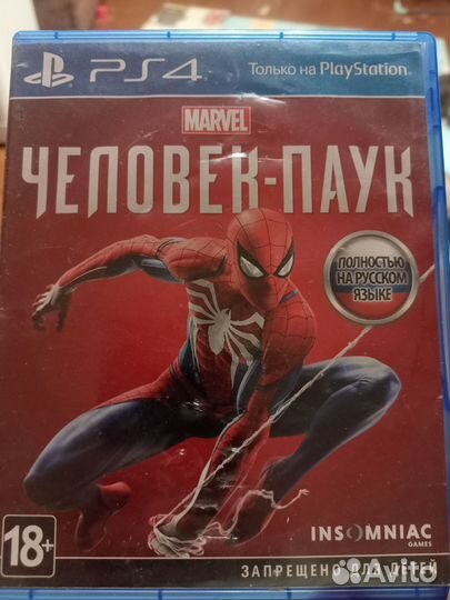 Игра на ps4 человек паук