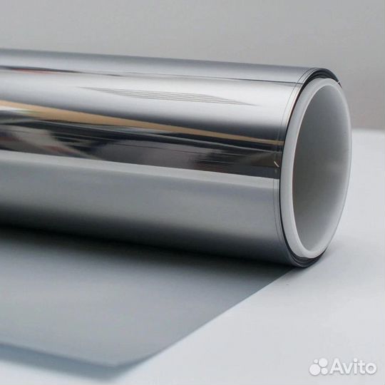 Пленка для окон silver Зеркальная самоклеящаяся