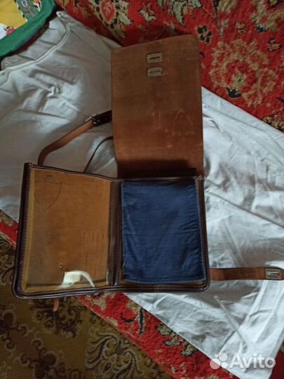 Планшет офицерский СССР 1960г., натур. кожа, новый