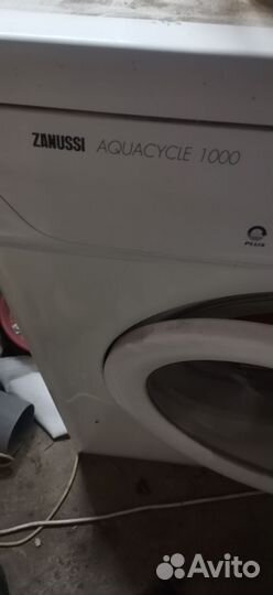 Стиральная машина zanussi бу