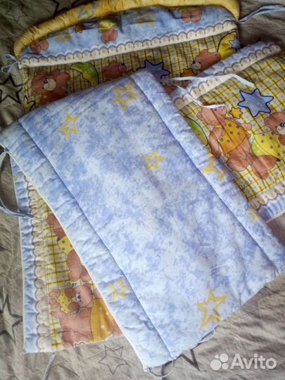 Бортики в детскую кроватку