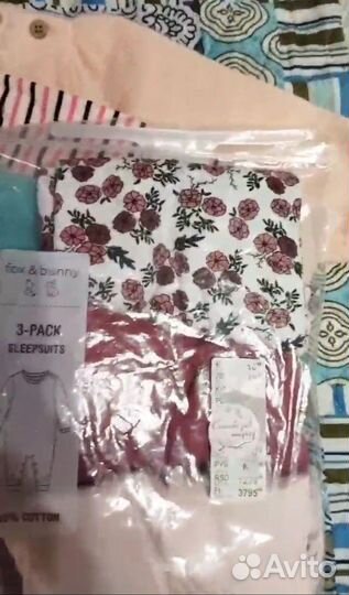 Вещи пакетом на девочку новые 74-80 см