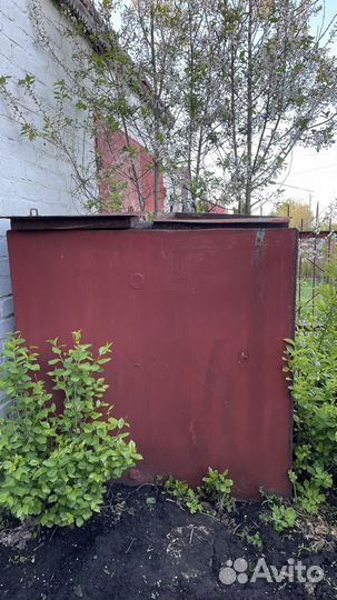 Бак для воды металлический