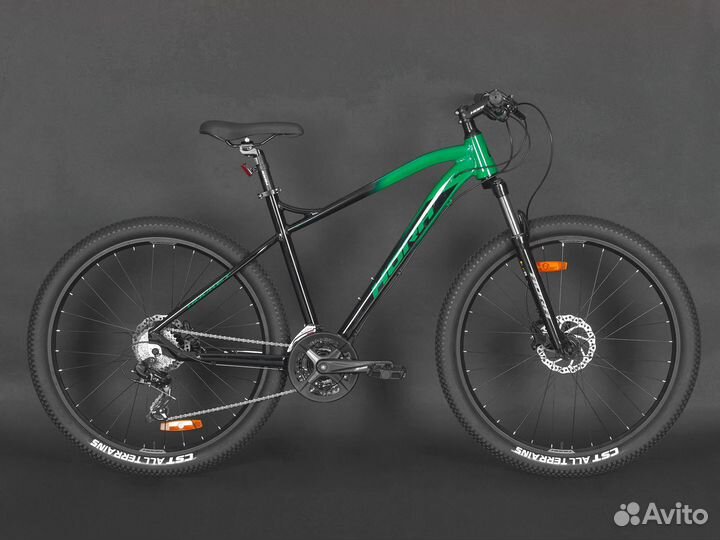 Велосипед horh rocket 27,5 (2022) Green-Black Sta2