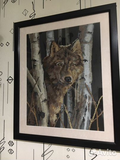 Картина вышитая крестом