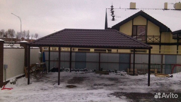 Навес для машины