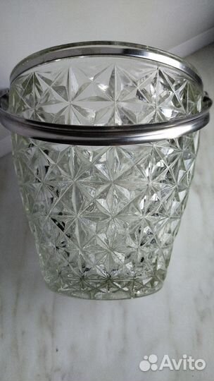 Хрустальная конфетница СССР