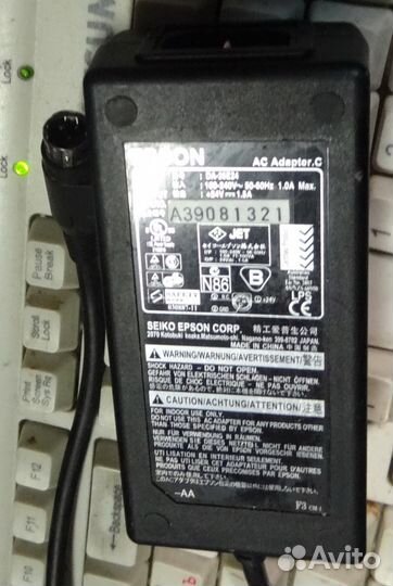 Адаптер DA-36E24 бу 24В 1,5А Epson (Мини-фр-К)