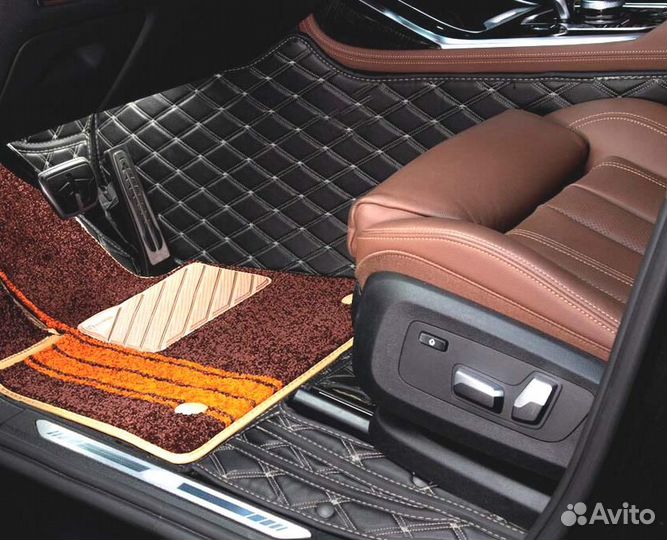 3D Коврики Lexus ES из Экокожи