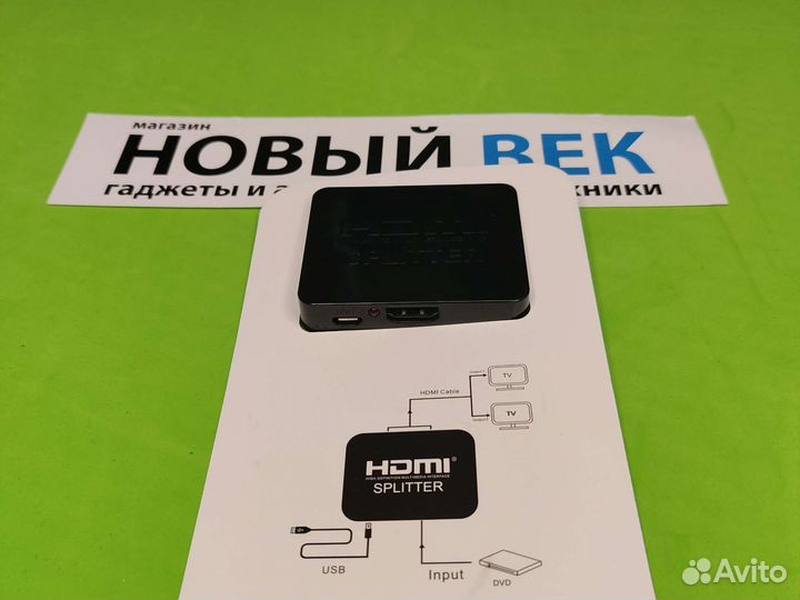 Разветвитель hdmi на 2 выхода