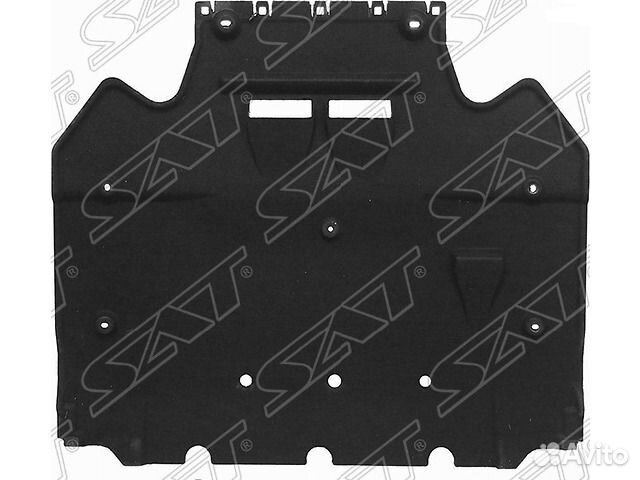 Защита двигателя (задняя часть) A6