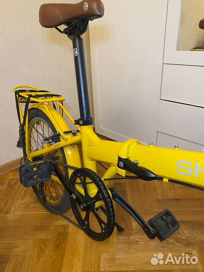 Велосиперд Shulz Easy Yellow желтый складной