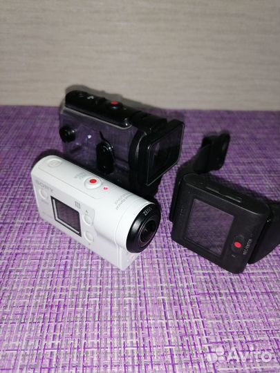 Экшн камера sony hdr as300r