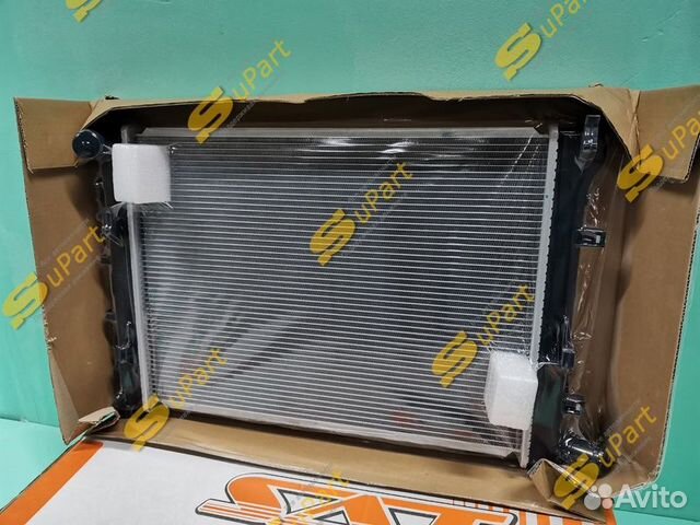 Радиатор охлаждения двс Solaris 2 Rio 4 с 2017 мкп