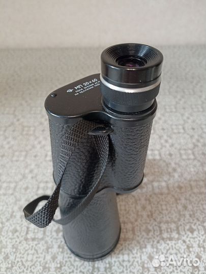 Монокуляр призменный мп 20х60 зомз оптика СССР