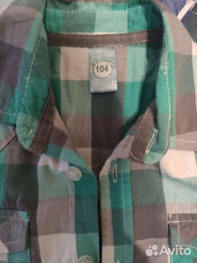 Рубашки на мальчика пакетом