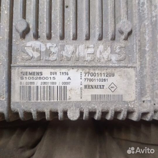 Блок управления АКПП Renault Scenic 1.4 2002